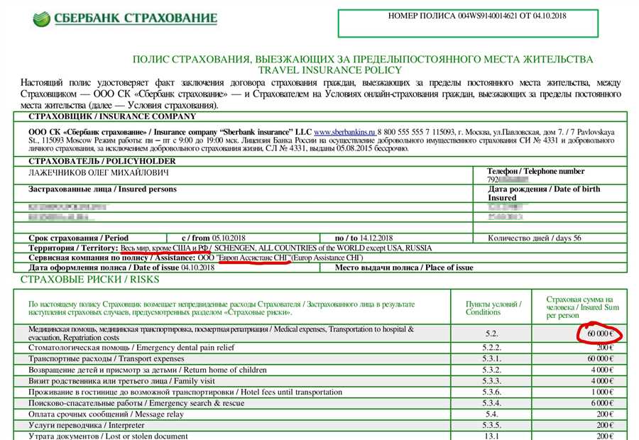 Документы, необходимые для оформления полиса